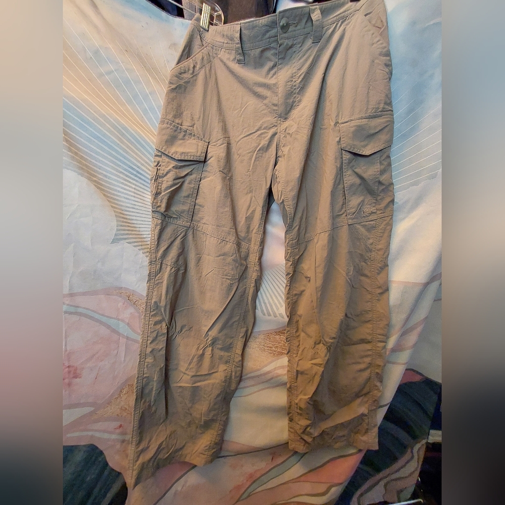REI Tan Cargo Pants Relaxed Fit Durable